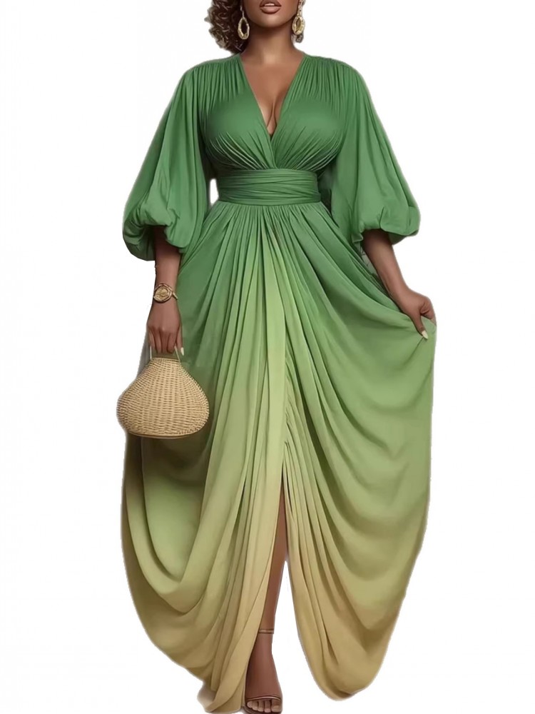 Robes africaines pour femmes élégantes printemps été 3/4 manches Dashiki robe Maxi dames vêtements africains traditionnels fée Dreaes