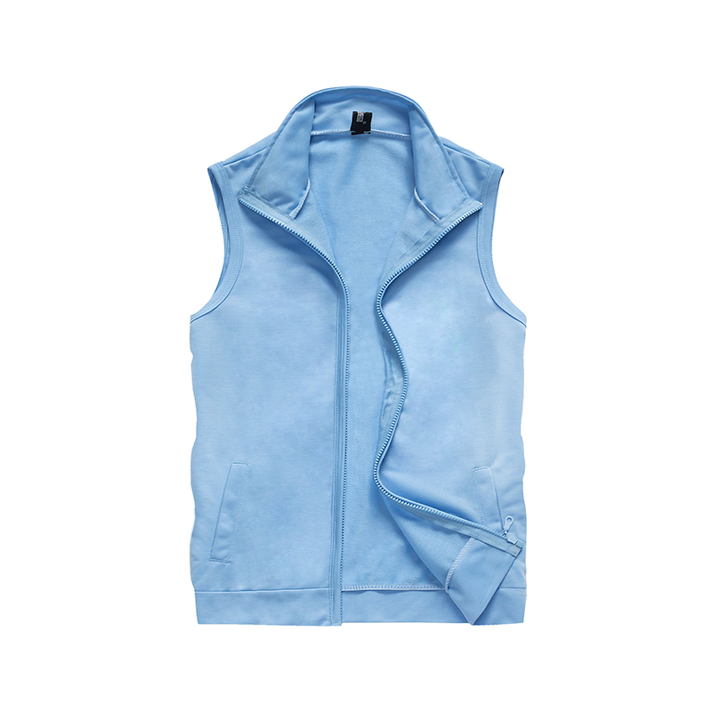 Veste sans manches à capuche pour homme, été 2026, tailles asiatiques M-5XL, noir, bleu, blanc, gris, avec fermeture éclair, veste décontractée pour homme, coupe ajustée