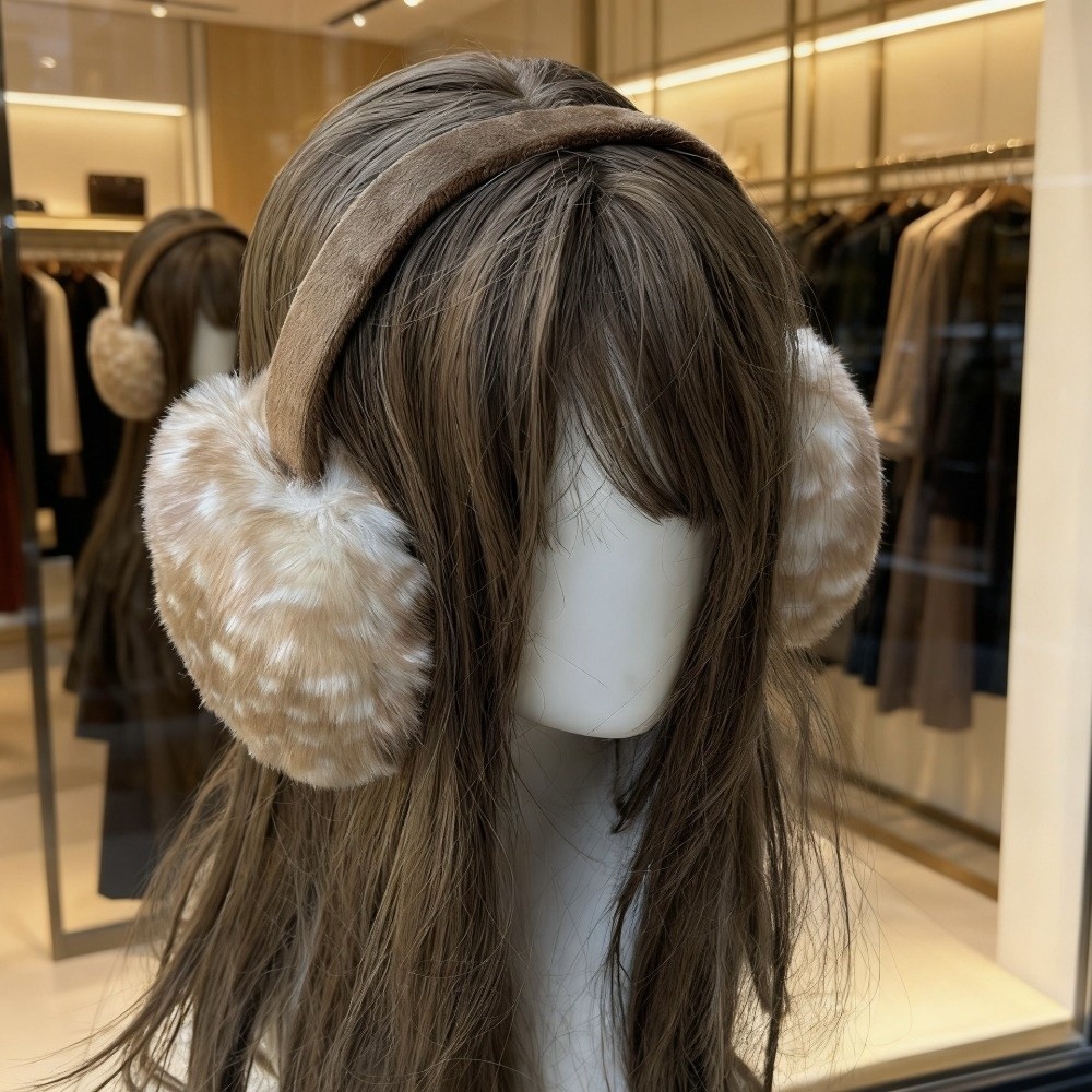 Écharpe à motif de cerf kawaii, coupe-vent, douce, pliable, cache-oreilles, chauffe-cou chaud pour l'hiver, célébration du Nouvel An