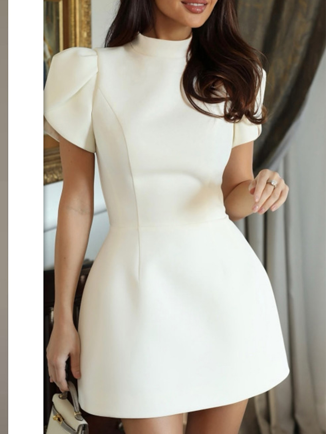 Robe d'été mini sexy noire et blanche pour femme, robe de soirée élégante rouge pour anniversaire, vêtements féminins, robes courtes dos nu pour soirée, Vestidos