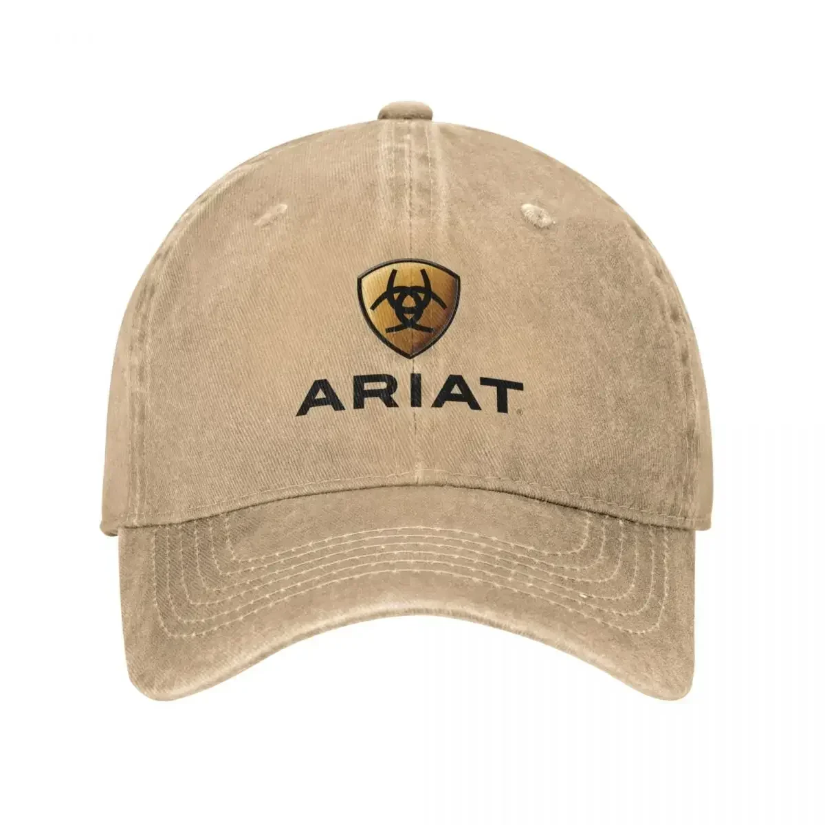 Casquettes de baseball tendance Ariat-Emblem pour femmes et hommes, casquette snapback, visières pour femmes et hommes, chapeau de soleil unisexe, casquettes de camionneur ajustables en coton
