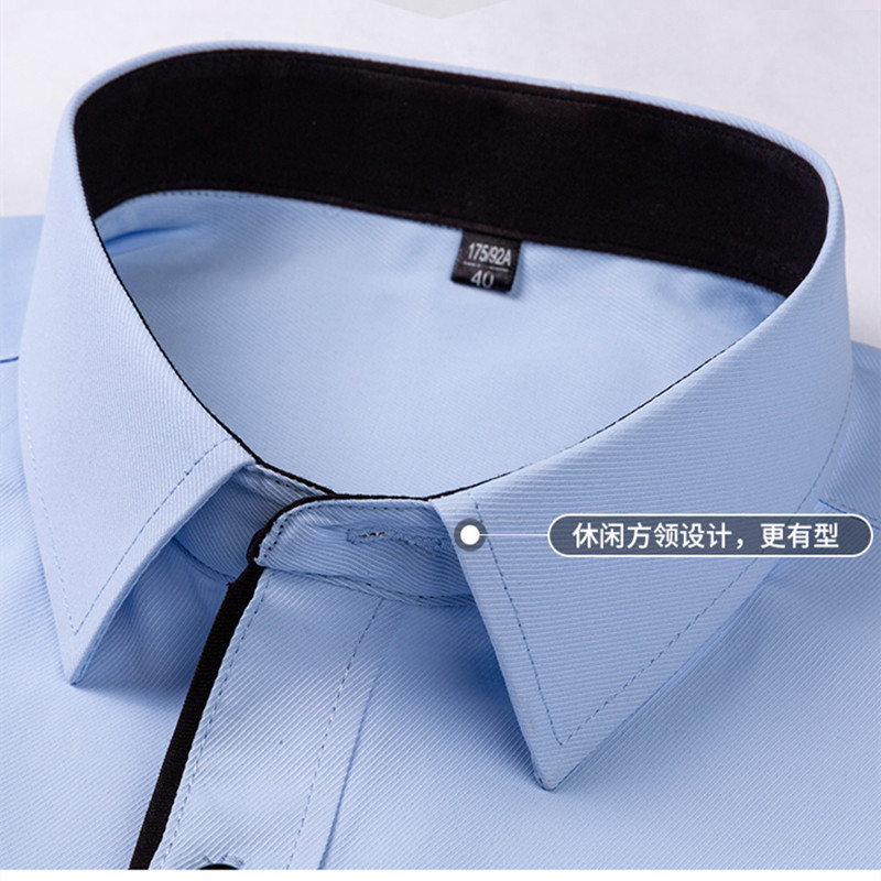 Chemise professionnelle à manches courtes pour homme, tenue décontractée, grande taille, 4XL, 5XL, 6XL, 7XL, 8XL, blanc, bleu, noir, été