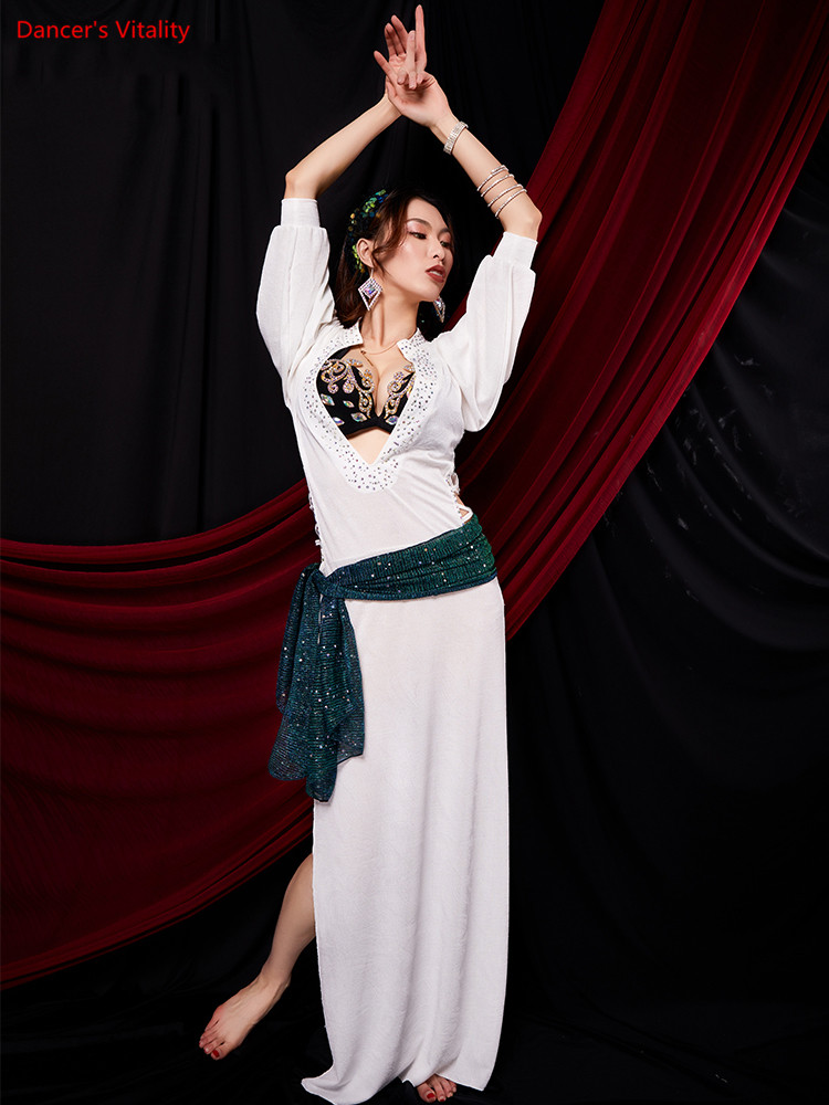 Robe de danse du ventre pour femmes, vêtements d'entraînement pour dames, Robe de danse du ventre, Costume de danse orientale