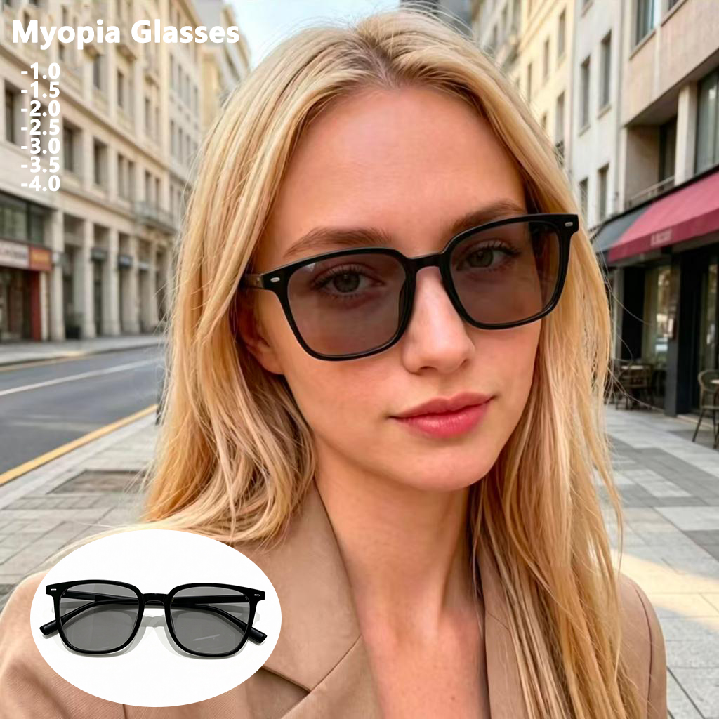 Lunettes de soleil pour myopes, lunettes de protection solaire, style d'été, adaptées aux hommes et aux femmes 9181