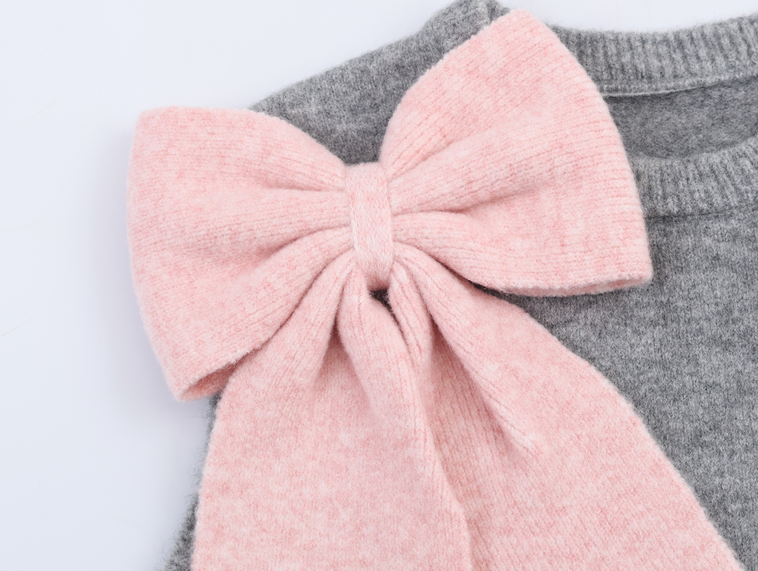 Pull tricoté sans manches pour femmes, style gilet orné de nœud pour petite amie, automne, mignon et jeune, superposition