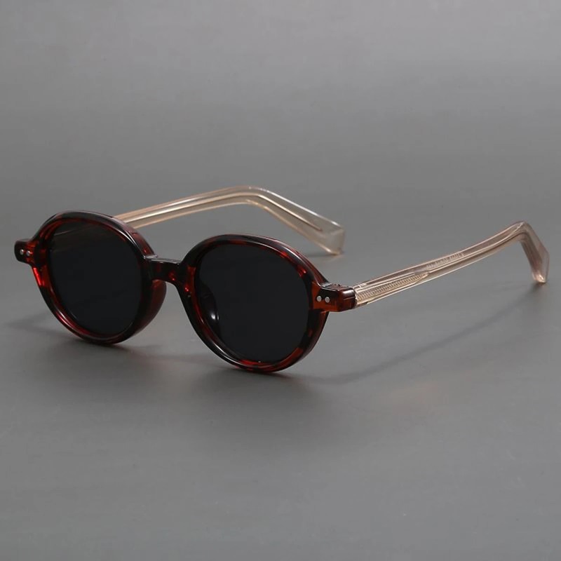 Lunettes de soleil rondes unisexes en plastique, tendance, pour la photographie de rue et les sorties à la plage, accessoires de conduite