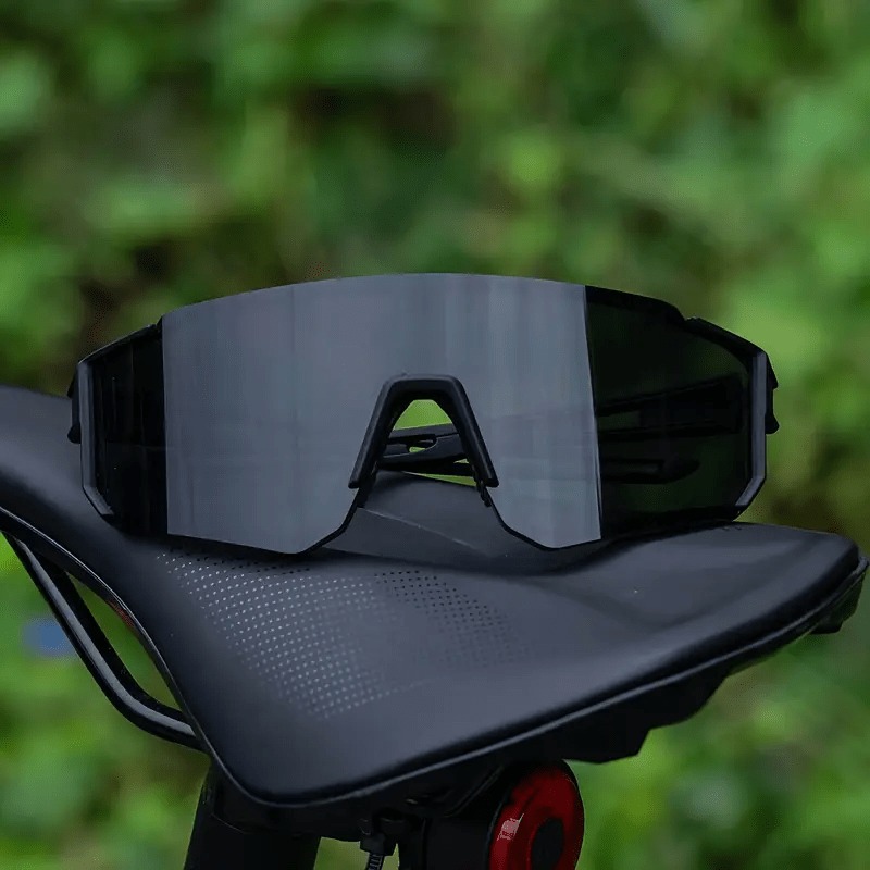 Lunettes surround classiques pour hommes avec montures surdimensionnées, lunettes non décoratives pour un usage quotidien, lunettes pour hommes