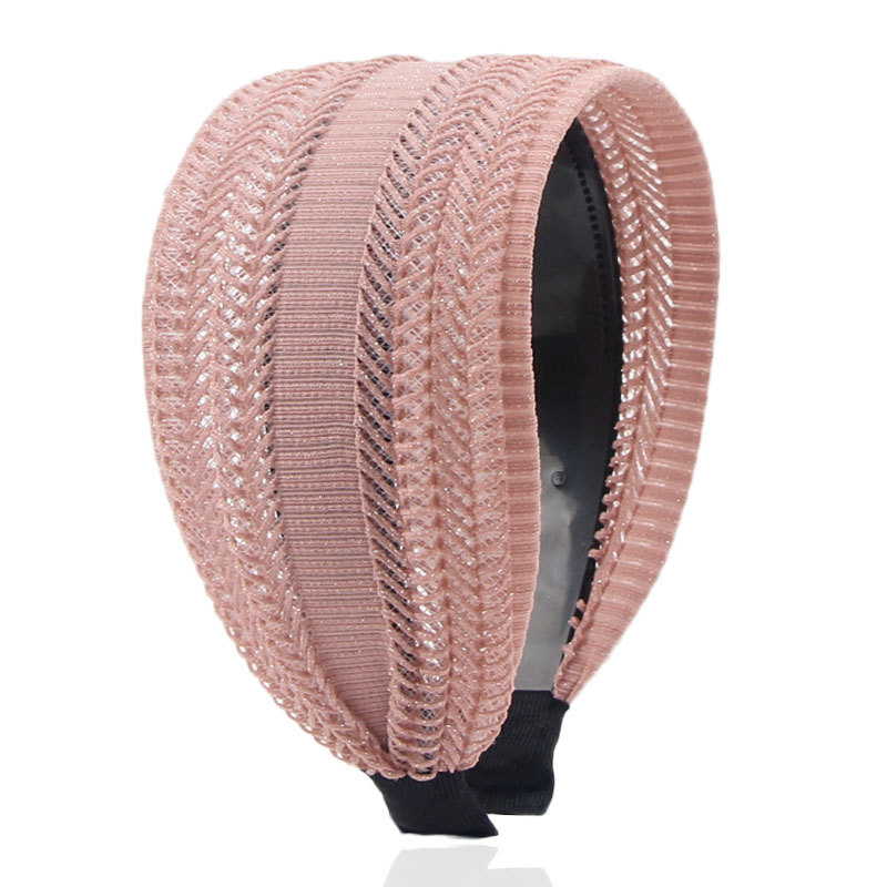 Serre-têtes larges et solides de luxe pour femmes et filles, bandeaux élastiques doux et tendance, accessoires capillaires quotidiens pour femmes.