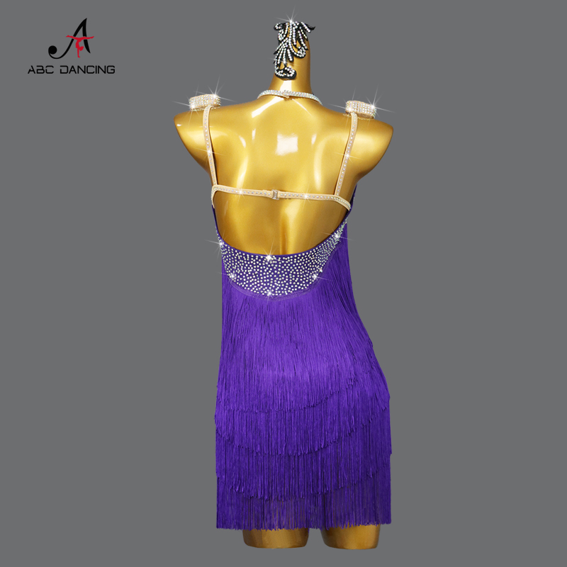 Robes de danse latine à franges, Costume de compétition Sexy pour femmes, vêtements d'entraînement pour salle de bal, Costume grande taille pour filles, Performance de Cabaret, 2026