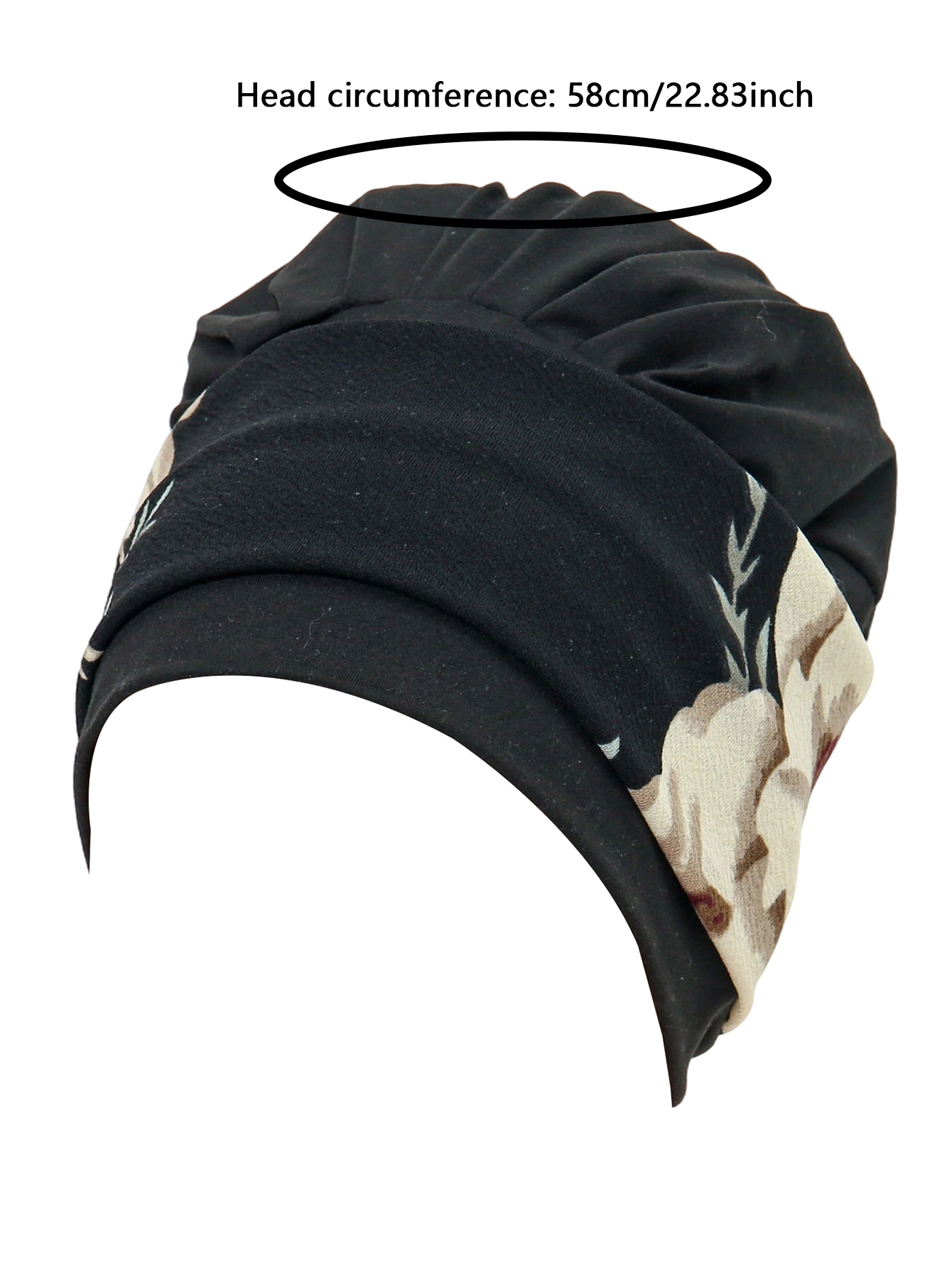 Nouveau femmes musulmanes doux Strech Turban chapeaux pré-attaché foulard imprimé fleur Hijabs Bandana chimio bonnets casquettes couverture