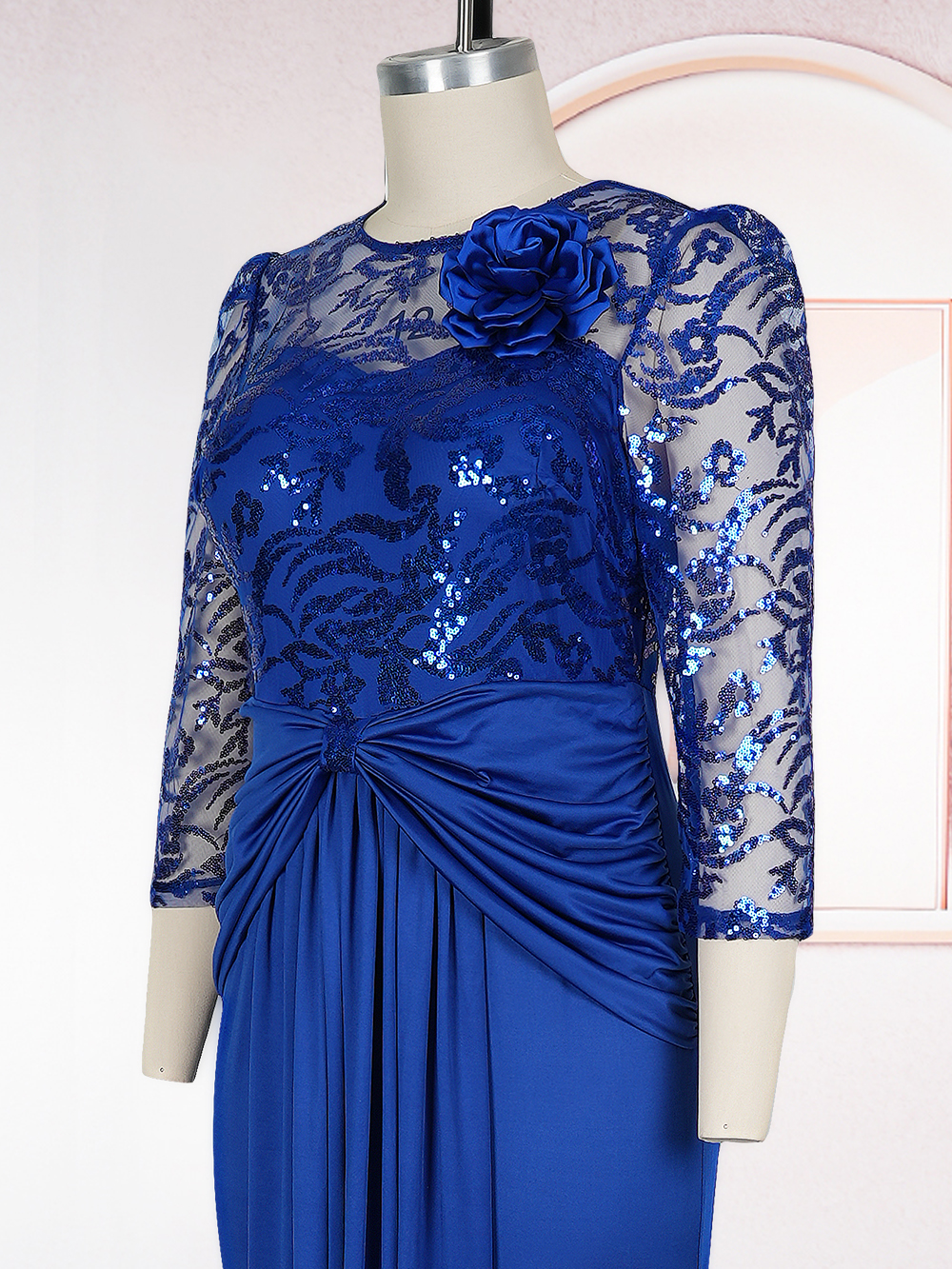 Robes de soirée africaines grande taille pour femmes Dashiki paillettes Sexy moulante longue robe élégante turquie musulmane robe de soirée de mariage