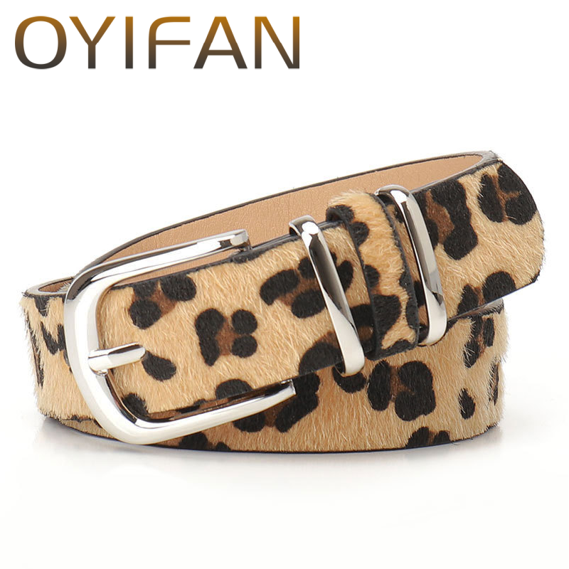 Ceinture imprimée léopard pour femmes, personnalisée, pour festival de musique, associée à une robe en jean, ceinture à boucle à aiguille
