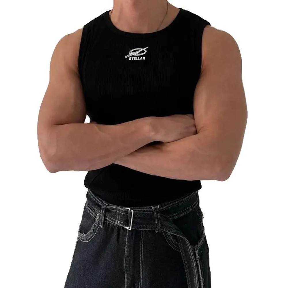Hommes gilet mince Fitness sport débardeur décontracté printemps été plaine Simple gymnase Jogging haut sans manches vêtements pour hommes 2025 nouveau