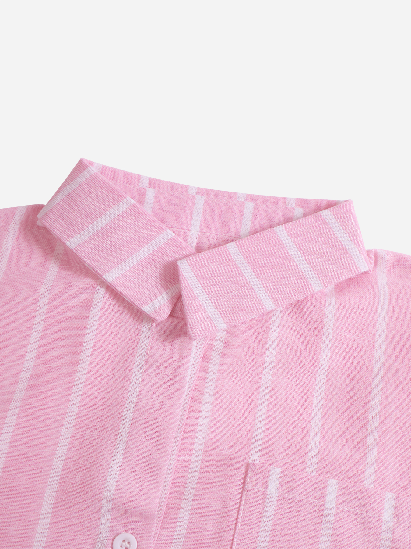 Chemise rayée ample décontractée pour femmes, tissu tissé toutes saisons, parfait pour les activités sportives et de loisirs à la maison