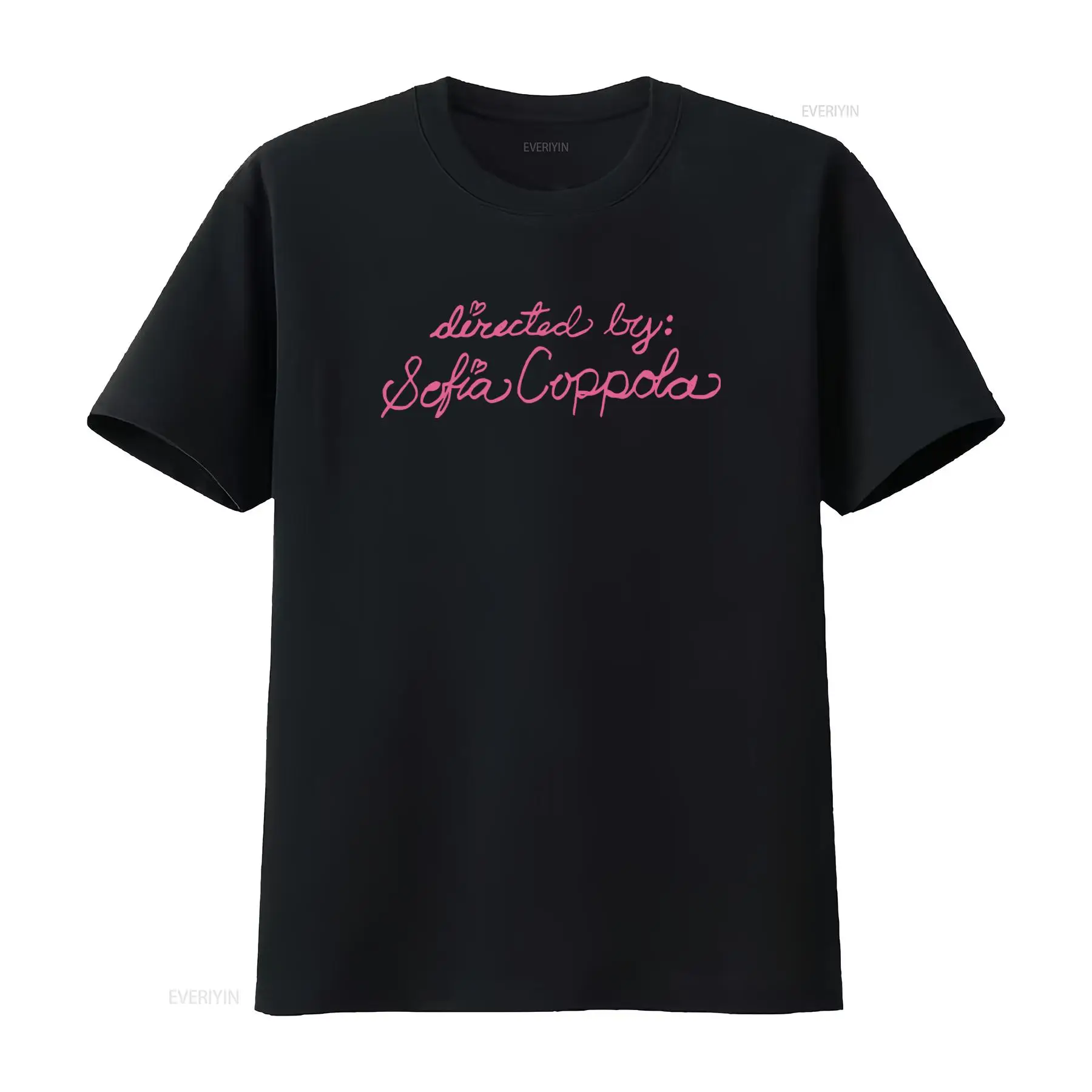 T-shirt élégant dirigé par Sofia Coppola pour les amateurs de mode, vintage, légèrement délavé, graphique streetwear, confortable
