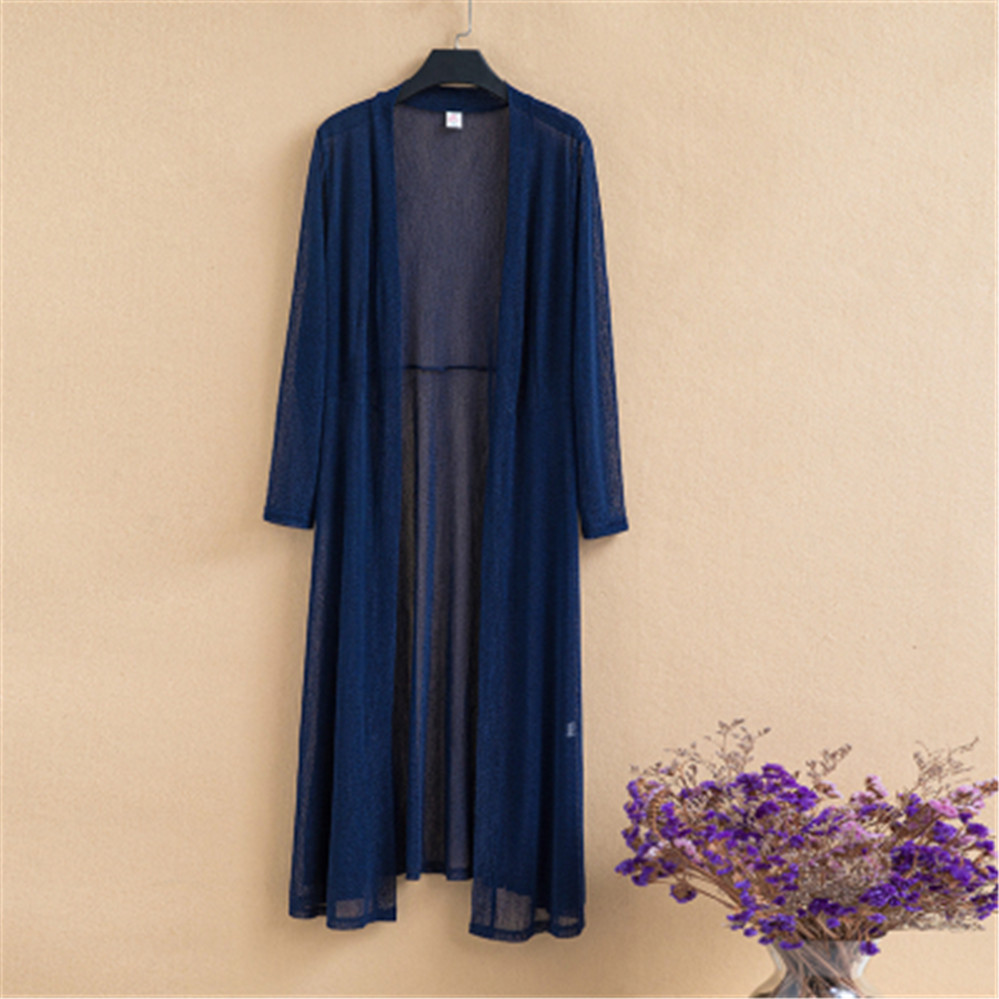 Cardigan à Manches sulfpour Femme, Manteau, Veste, Châle, Été, Automne, 4XL, 5XL, 6XL, 2022