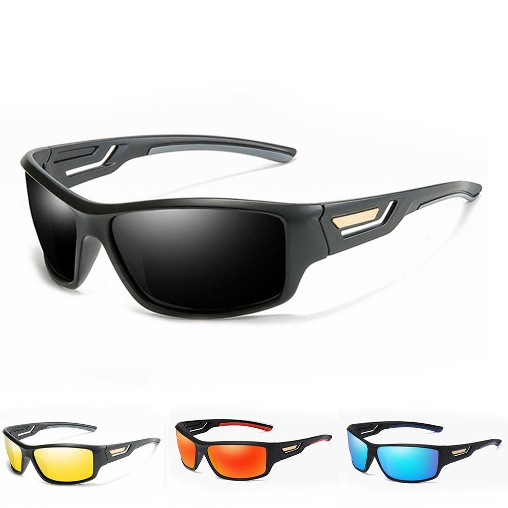 Lunettes de soleil polarisées hommes Designer HD conduite lunettes de soleil mode mâle lunettes de pêche UV400 pour Gafas Dirt Bike Moto conducteurs de voiture