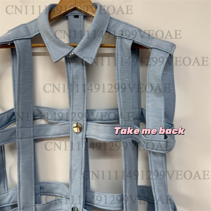 Chemises et Blouses à simple boutonnage, design de mode tendance, chemise personnalisée, nouvelle chemise pour femme à découpes, style Joker, élégante et polyvalente