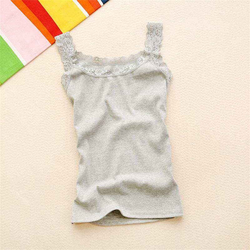 Haut d'été femmes sans manches dentelle débardeur Sexy femmes T-shirt gilet débardeurs femme gilet hauts blanc noir sous-vêtements femmes