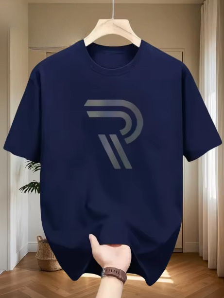 T-shirt imprimé de luxe décontracté pour homme - T-shirts graphiques streetwear tendance et confortables à porter - Vêtements pour homme une pièce