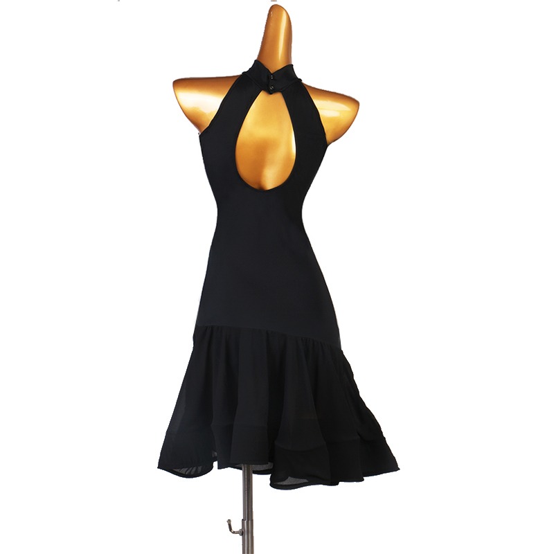 justaucorps danse femme robe de soirée danses latines femmes soiree moderne fille robes latine franges sexy pour rue jupe deguisement compétition rose