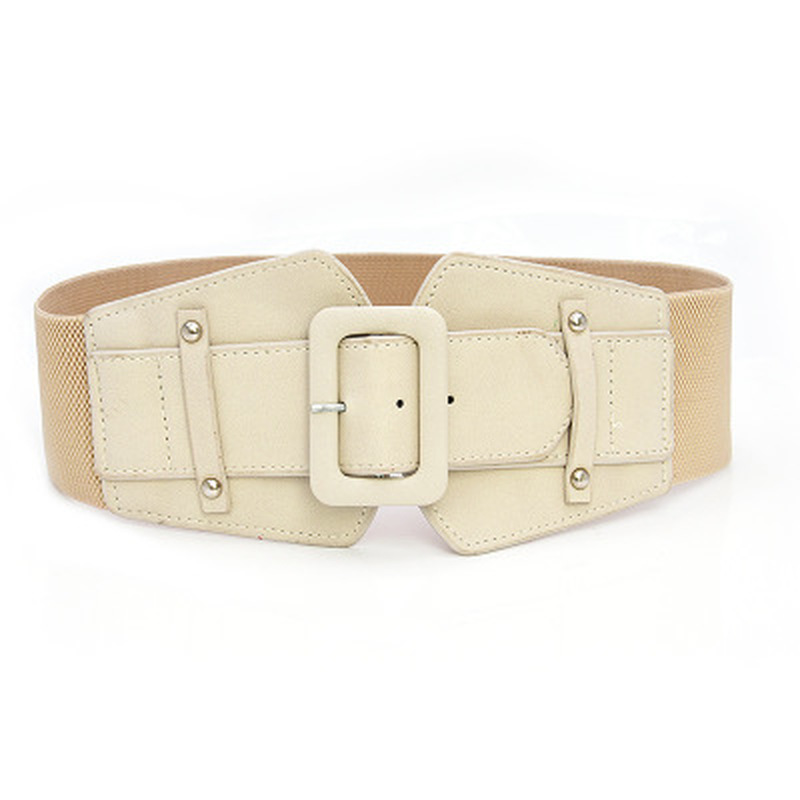 Ceinture large pour robes, ceintures élastiques, sangle de taille féminine, mode robe, accessoire décoratif, ceinture de personnalité