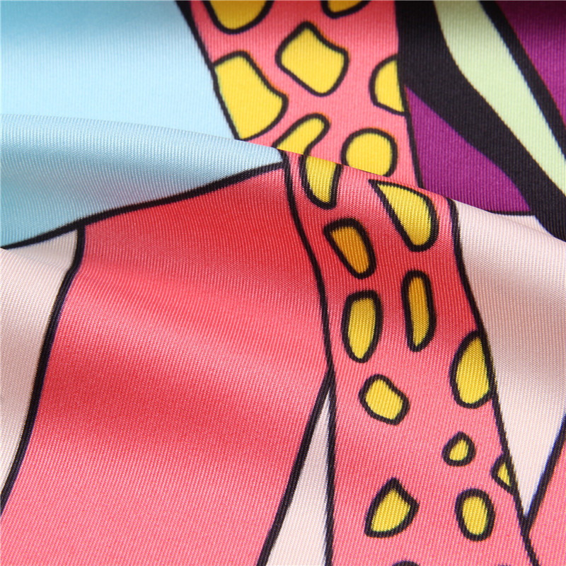 Foulard imprimé carrousel pour femmes, 130cm, sergé de luxe, 100% soie, mode, châle, plage de sable, serviette de plage, 2021