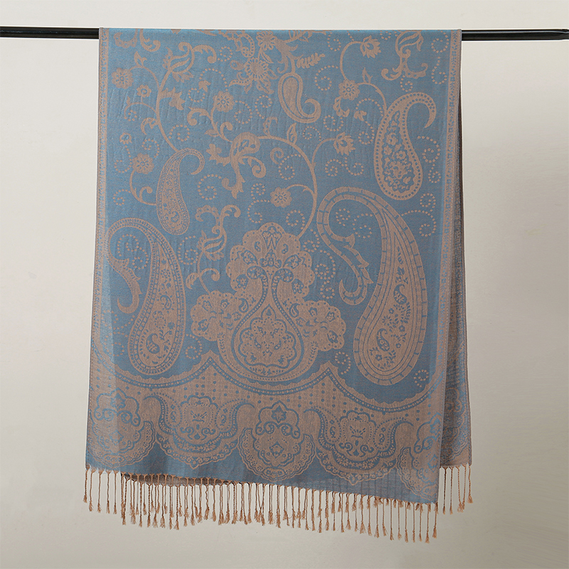 Pashmina hiver Hijab écharpe longue musulmane cachemire châle femme Foulard doux Turban bandeau pour femmes bandeau marque de luxe
