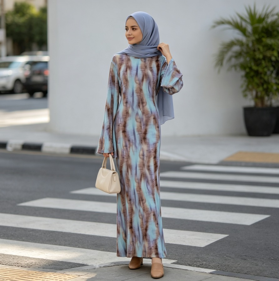 Robes de fête Abaya pour femmes, imprimées, longues, musulmanes, style islamique, Vestidos Largos, Jalabiya, Kaftan, Abayas arabes, Ramadan, Maroc, Dubaï