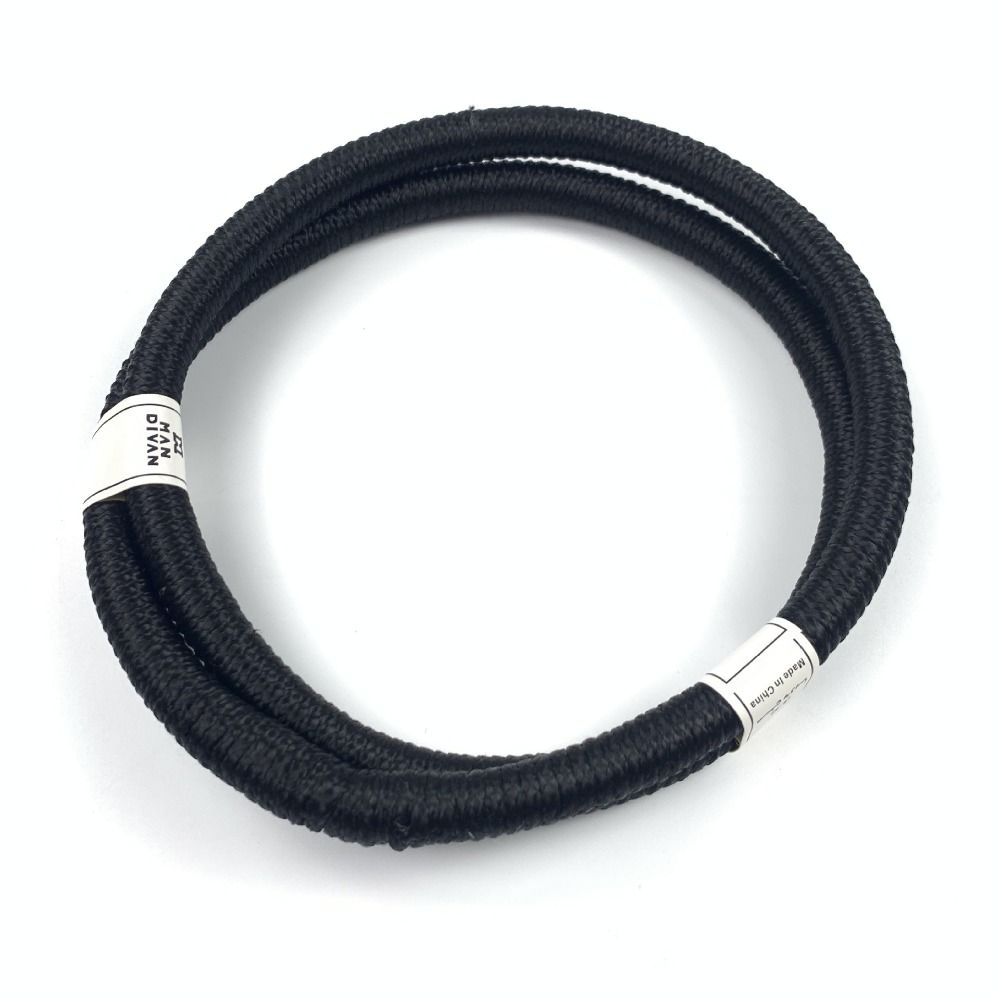 1 pièce Écharpe Shemagh Egal noire pour homme, accessoire de couvre-chef islamique, style saoudien, arabe, Dubaï, musulman, accessoires du désert