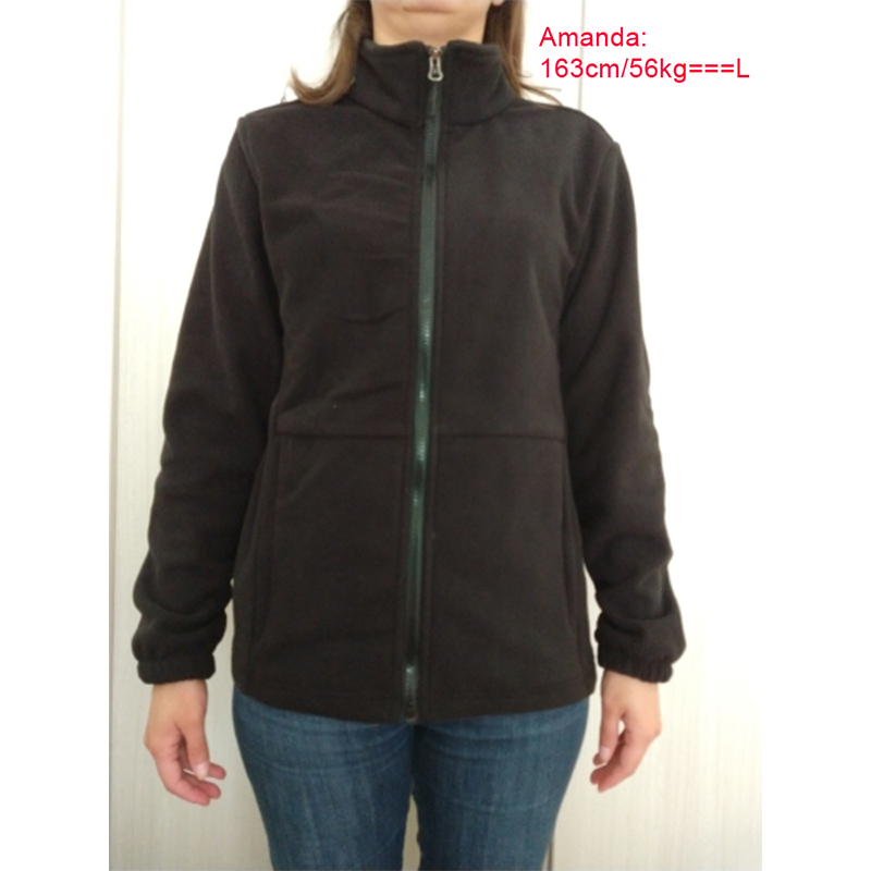 Veste en laine pour femme, col montant, chaude, respirante, résistante au froid, décontractée, confortable, pour les voyages en plein air, la randonnée