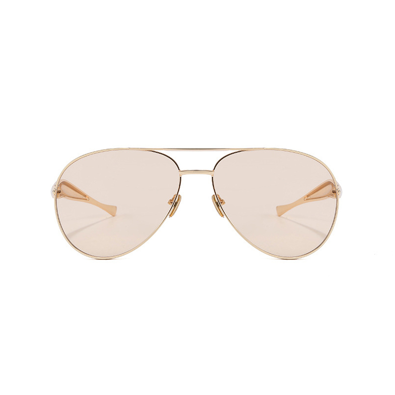 Lunettes de soleil pilote pour hommes et femmes, rétro, marque de styliste, surdimensionnées, unisexe, UV400, nouvelle collection