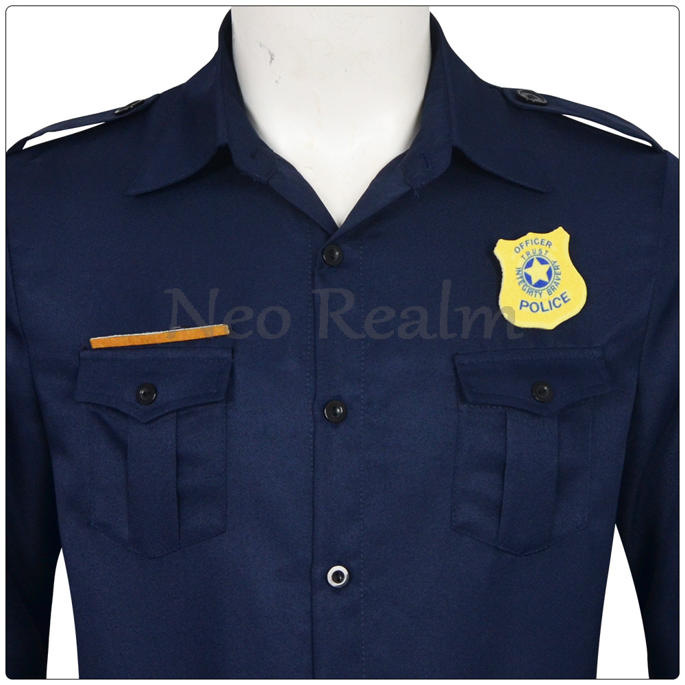 Costume de cosplay de renard anime pour adultes, tenue de police de dessin animé, pour Noël, Halloween, carnaval, Pâques, pour hommes et femmes