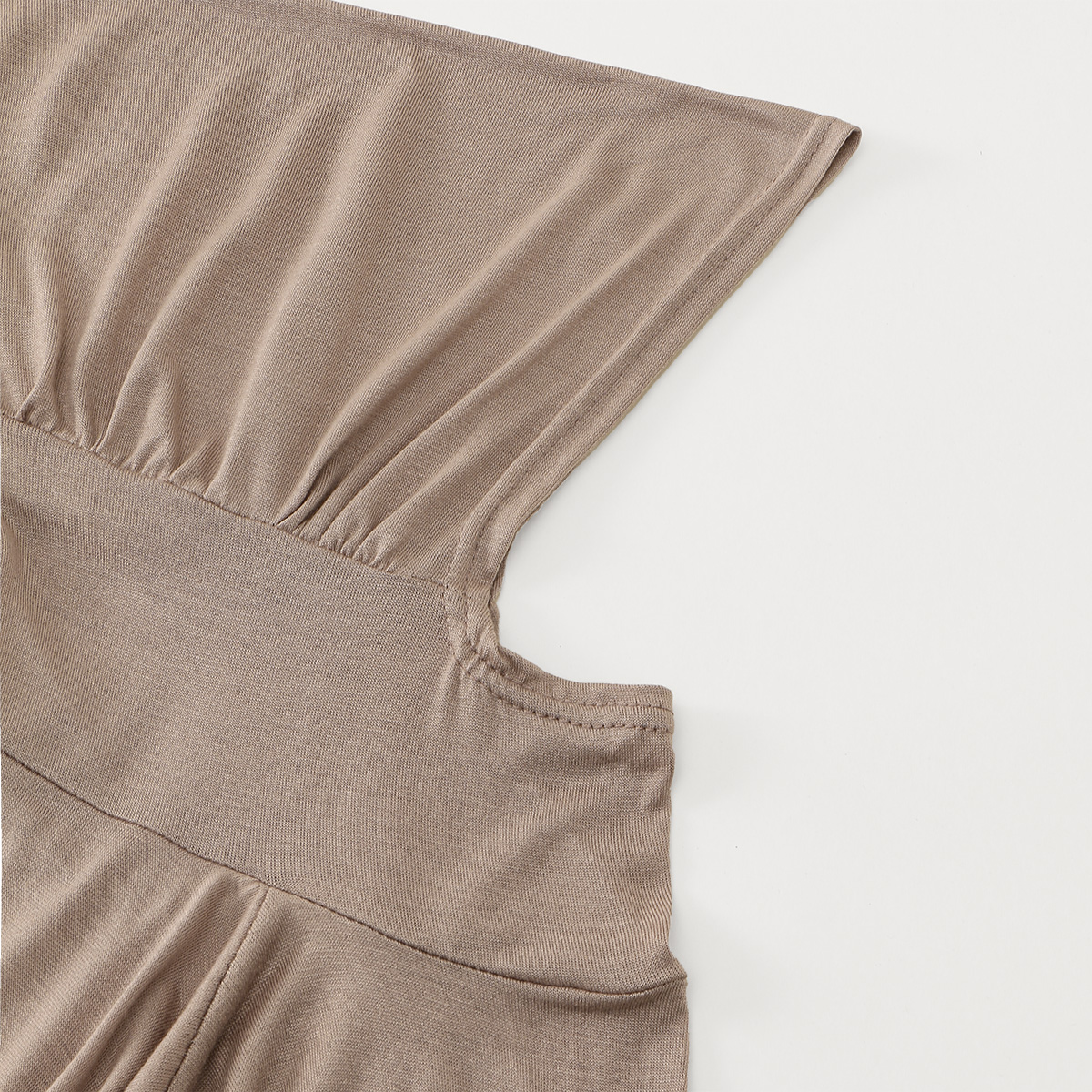 Hijab polyvalent en jersey premium avec faux col intégré, bonnet foulard en coton doux pour femme musulmane, couvre-cou 40*25cm