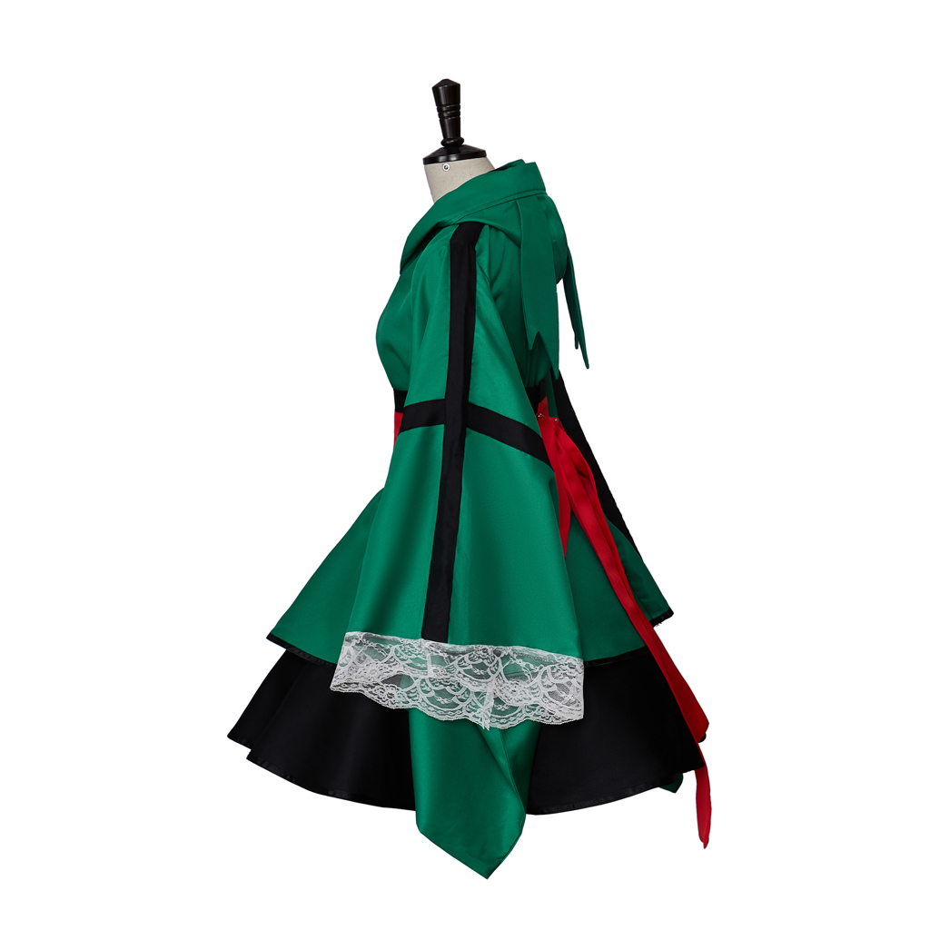 Costume de Cosplay Anime Midoriya Izuku Deku, robe Kimono, tenue de combat, robe de demoiselle d'honneur Lolita, Costumes de carnaval d'halloween pour femmes