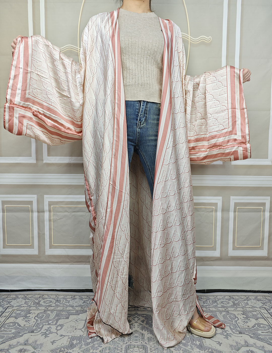 Robes africaines grande taille pour femmes, kimonos College, moyen-orient, dame musulmane, cardigans longs pour les vacances, été