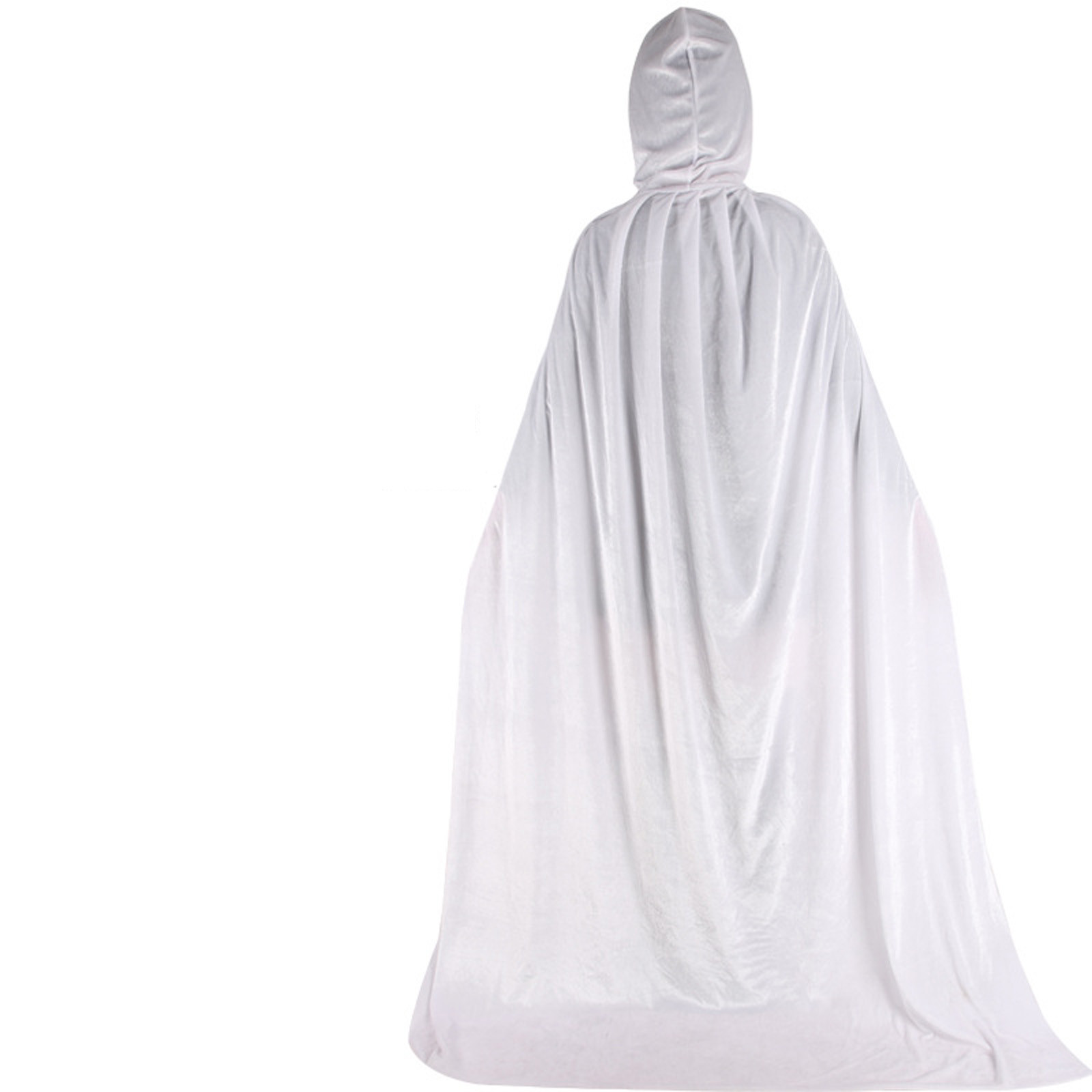 Capuche Everak longue cape médiévale pour adultes, robe de sorcellerie Wicca, reconstitution de robe dissimulée, fête d'Halloween, femmes et hommes