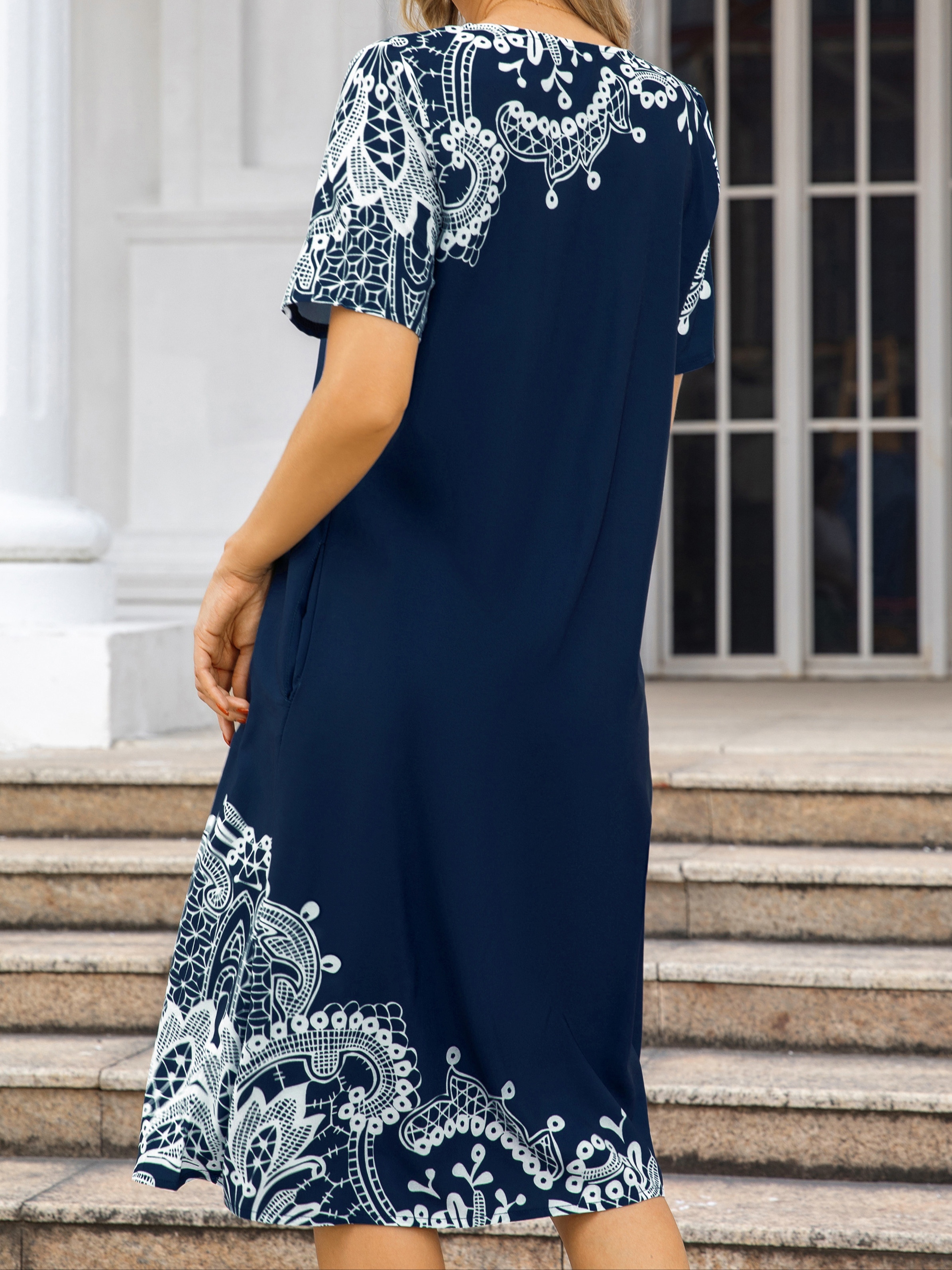 Grande taille mode femmes élégantes robe ample tenue décontractée femmes robe nouveau tempérament