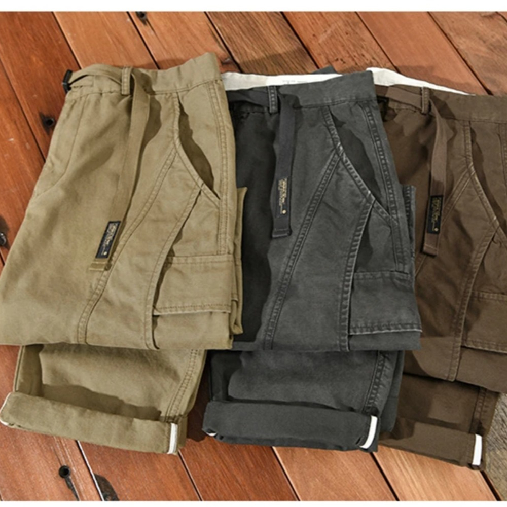 Pantalon cargo de printemps, nouveau pantalon décontracté en coton de haute qualité pour hommes, pantalon d'automne, pantalon de travail pour hommes, vêtements de mode masculine, pantalon pour hommes