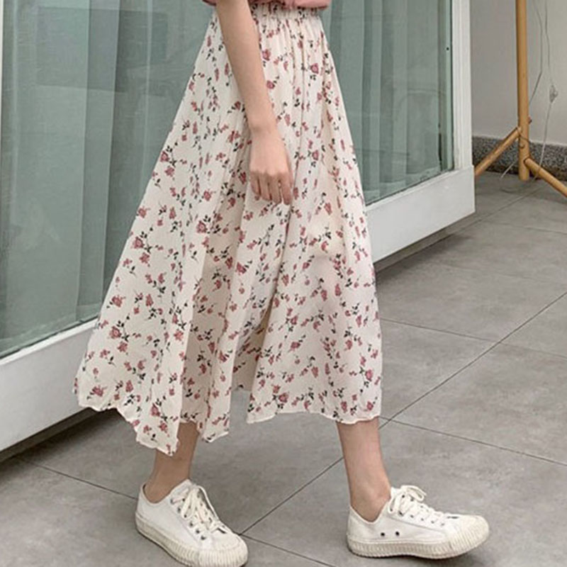 Jupe longue plissée trapèze pour femme, robe de Rh, coupe régulière, élégante, décontractée, mode printemps et été, nouveau