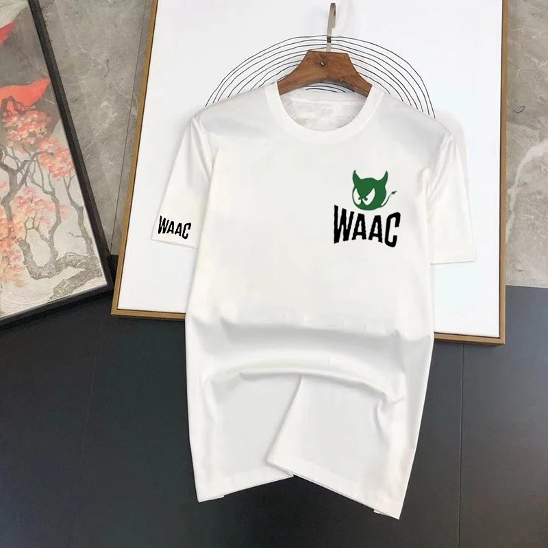 T-shirt de golf de luxe graphique en coton oversize pour hommes et femmes, marque de luxe rétro décontractée, coupe ample, manches courtes, idéal pour l'été