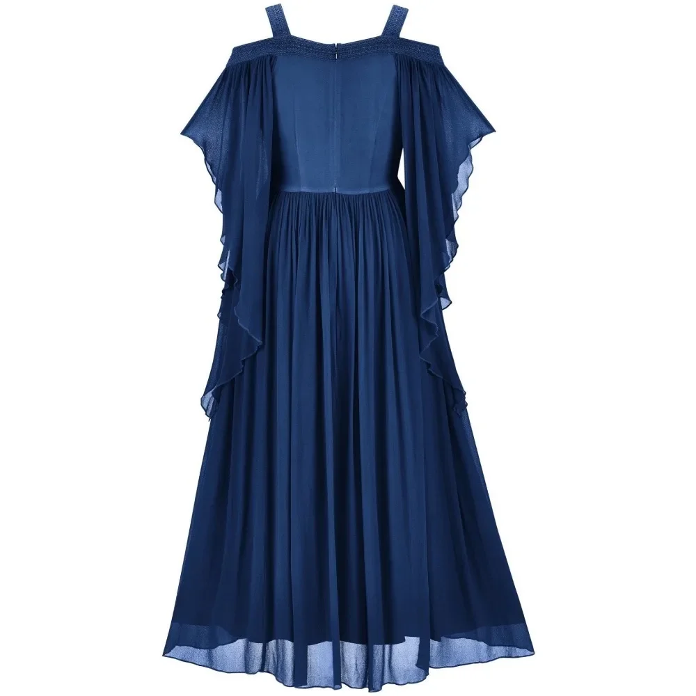 Robe elfe punk médiévale pour femme, cosplay, olympiques d'Halloween, robe victorienne, princesse sorcière, palais de Noël, carnaval