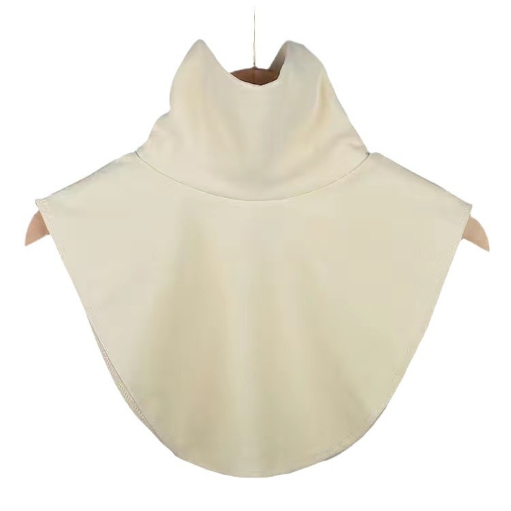 Faux col tricoté pour femmes, écharpe de Protection du cou chaude et polyvalente à la mode, Jersey élastique, col roulé, garde au cou au chaud