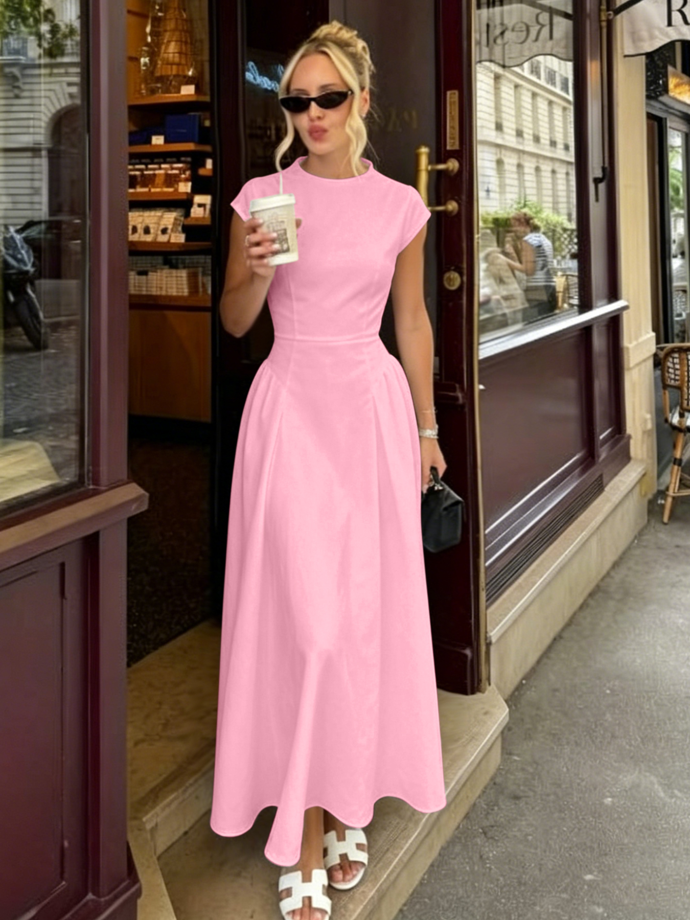 Nouvelles mini-robes élégantes pour femmes, imprimé floral, patchwork, robe de soirée décontractée, gracieuse pour les vacances, robe d'été décontractée et élégante pour femmes