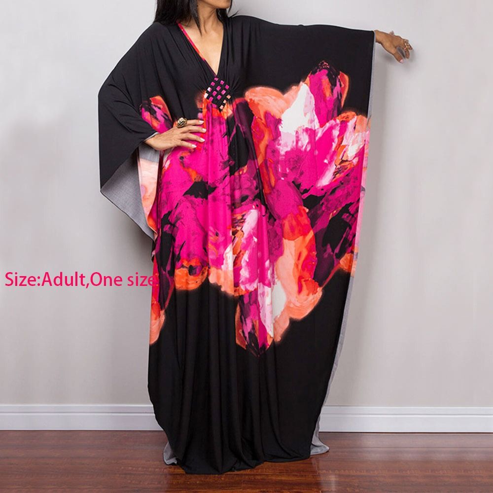 Mode Maxi robe longue été crème solaire Smock décontracté vêtements de plage amples chemise vacances maillot de bain Bikini cache-up pour les femmes