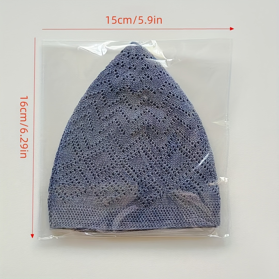 Chapeau de prière arabe en maille légère et respirante pour hommes, casquette d'été Mubarak musulmane Taqiyah pour Ramadan, vêtements décontractés pour l'éducation, 1 pièce