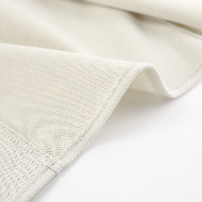 Veste blanche à col roulé pour femme, manteau court élégant et chaud, nouveau Style pour le printemps et l'automne
