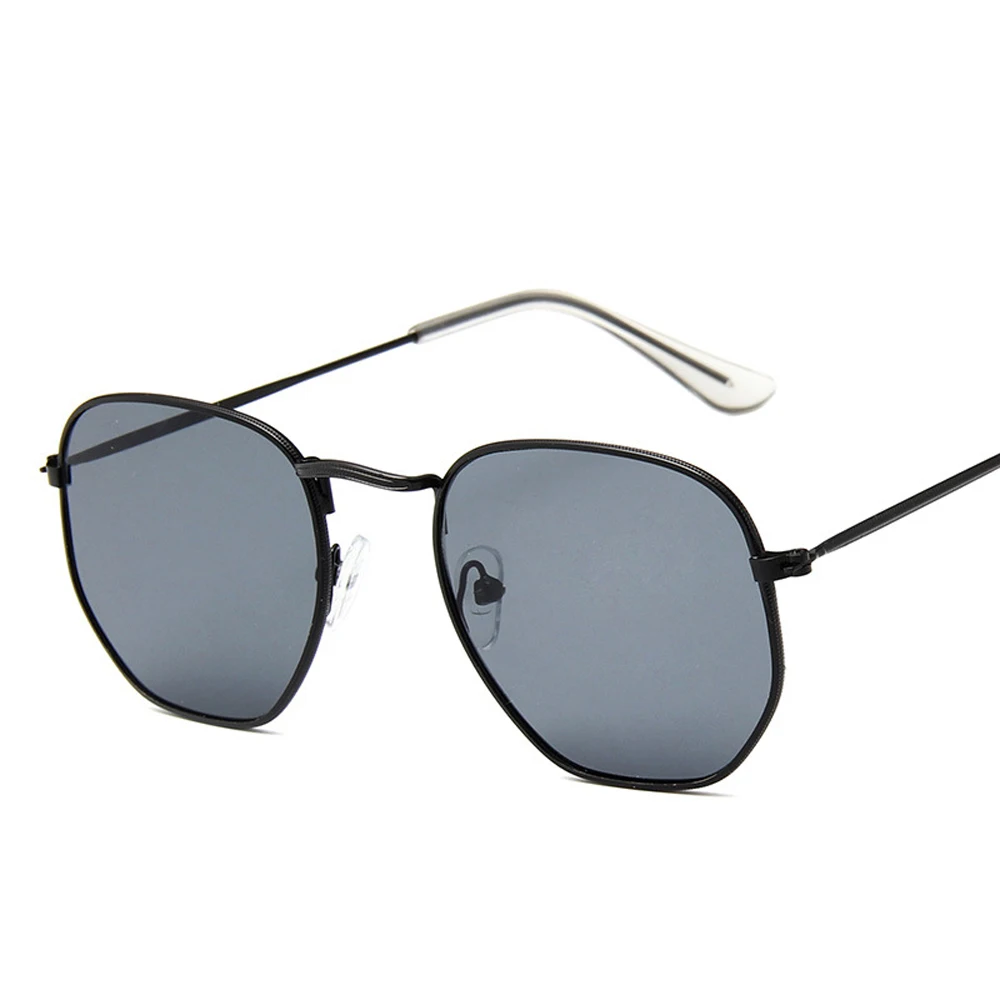 Lunettes de soleil classiques vintage en métal pour femmes, lunettes de conduite de créateurs, lunettes pour femmes