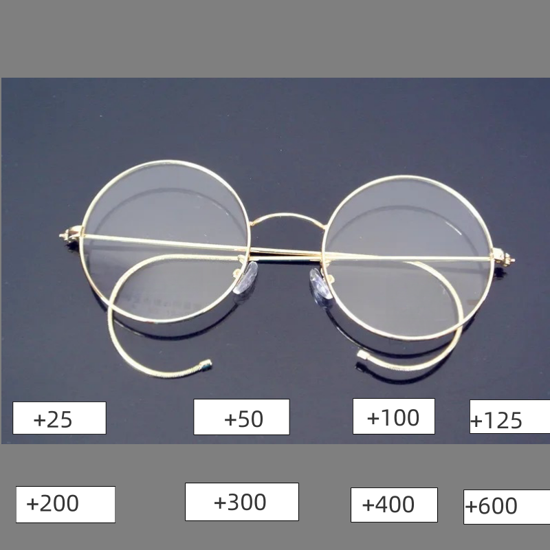 Monture de lunettes vintage pour hommes, petites lunettes rondes, 42mm, 44mm, 46mm, 48mm, 50mm, lunettes pour délinquants, lecture dioptrie