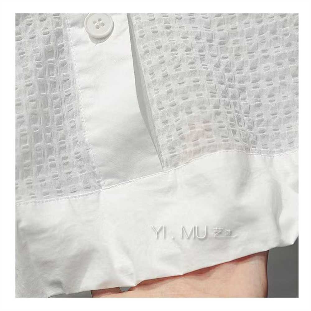 Économie d'été à manches courtes pour femmes, vêtements de haute qualité, chemise à cordon de proximité, conception de fouet, niche, haut court